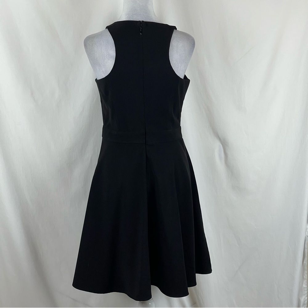Adelyn Rae Black Ruffled Dress Size M - Picture 5 of 12